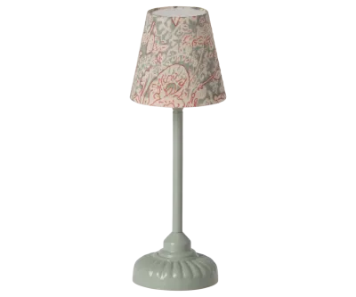 Maileg Vintage floor lamp, Mouse - Mint