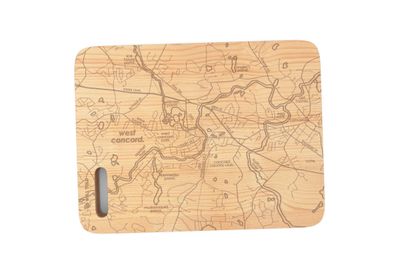 Home Town Map Bar Board-  WConcord
