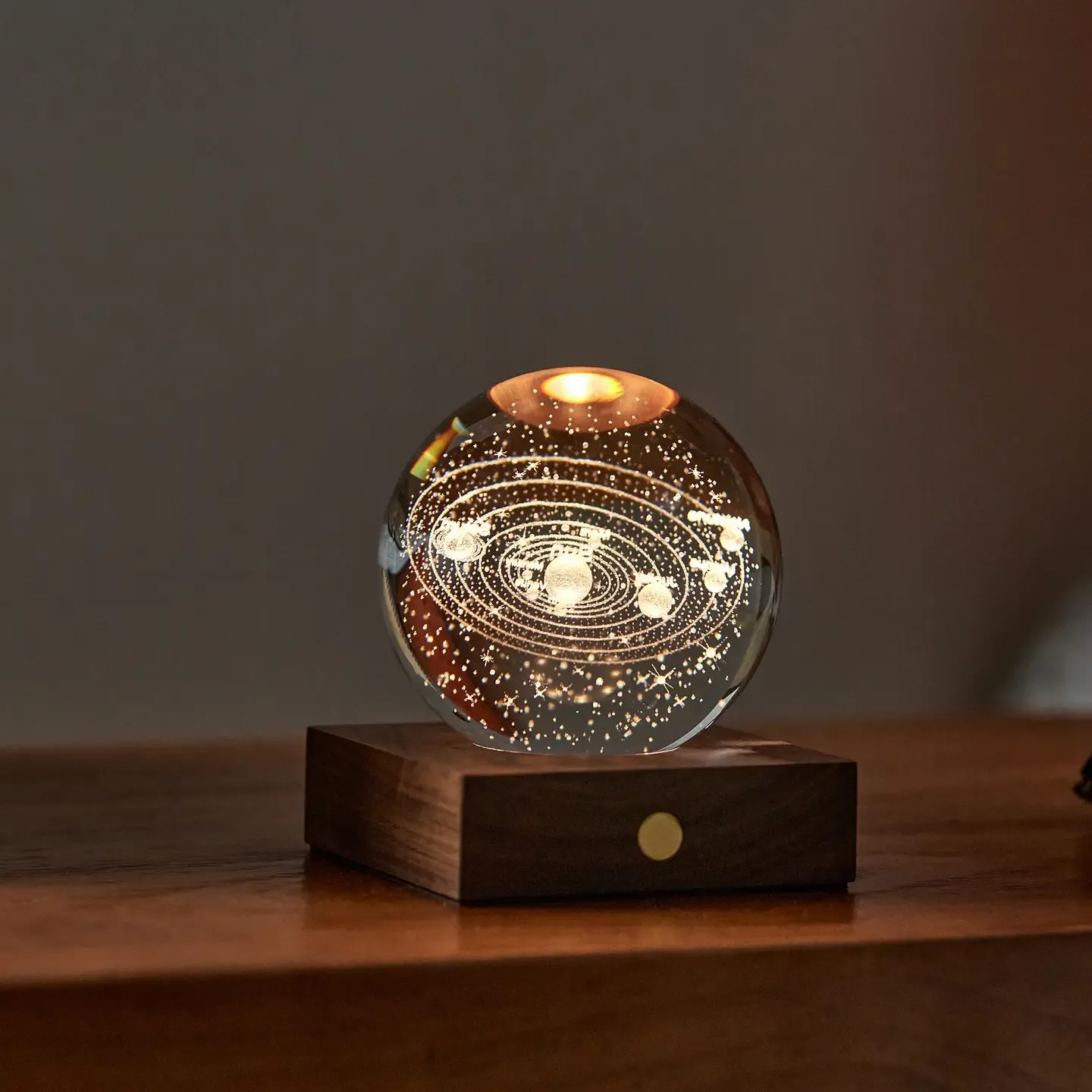 Amber Crystal Light