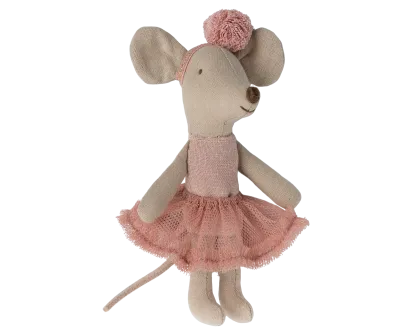 Maileg Ballerina mouse, Little sister - Rose