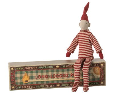 Maileg Long legged pixy in matchbox, Small 
