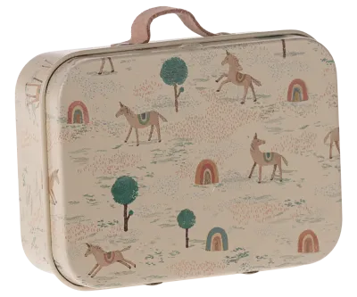 Maileg Suitcase, Micro - Des licornes