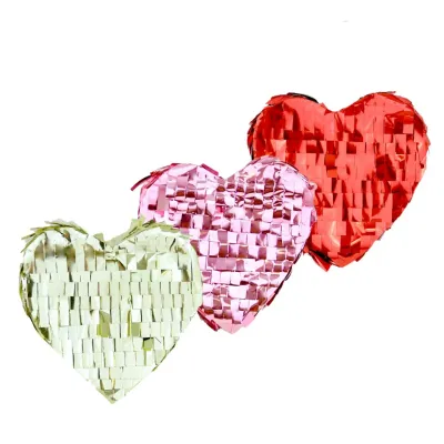 TopsM Metallic Fringe Heart Pinata