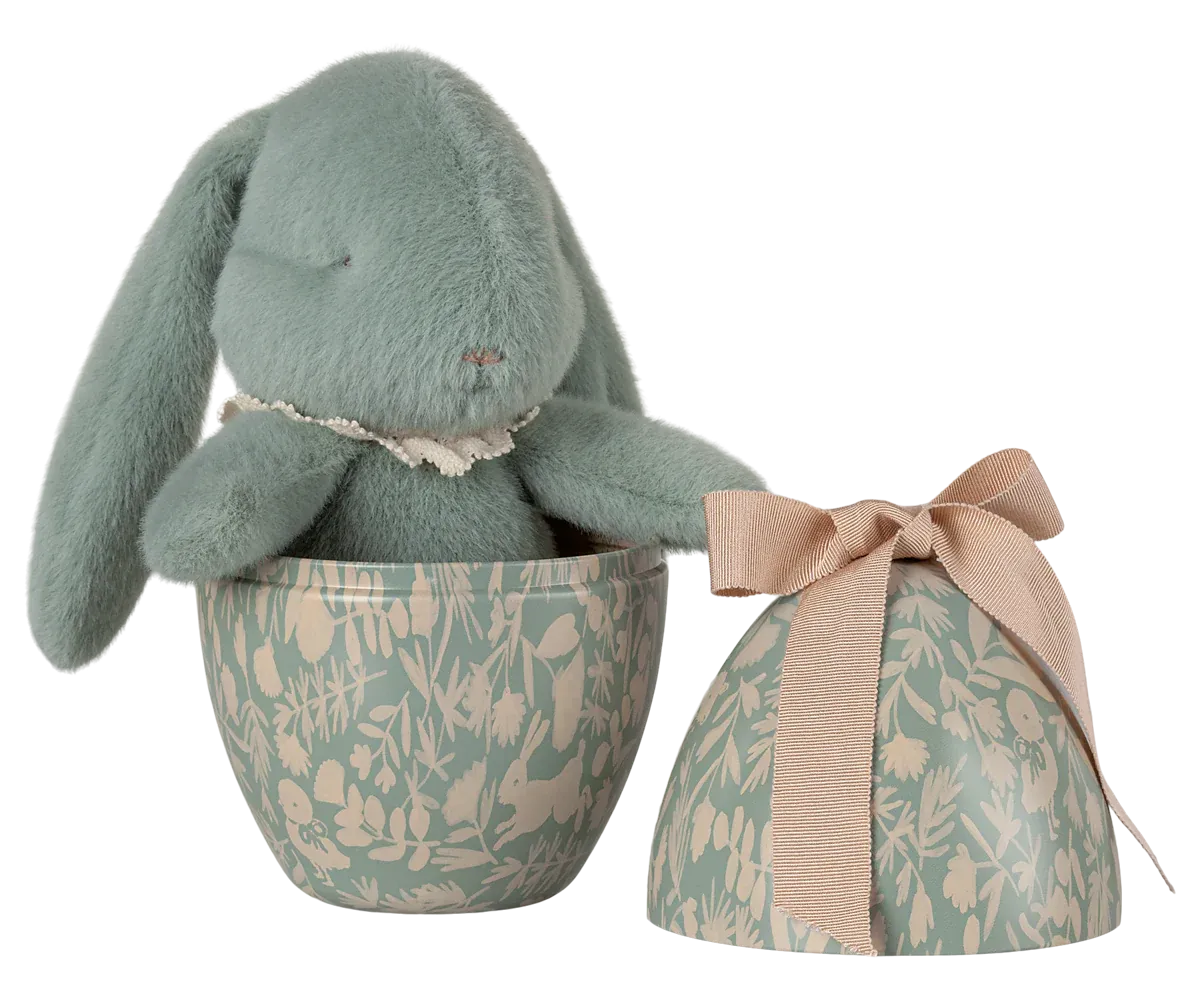 Maileg Easter egg with bunny - Mint