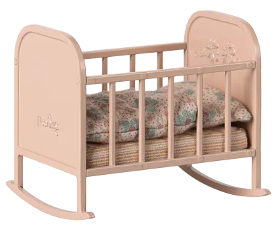 Maileg Cradle, My - Light rose