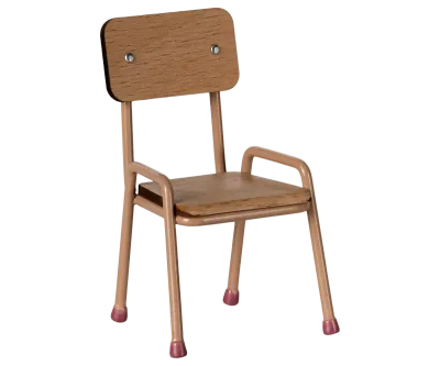 Maileg Chair, Mouse - Dark powder