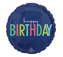 17&quot; Modern Bday Balloon