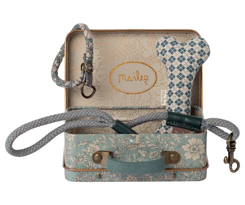 Maileg Puppy supply, Accessories - Blue