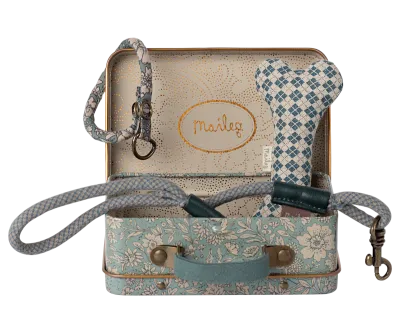 Maileg Puppy supply, Accessories - Blue