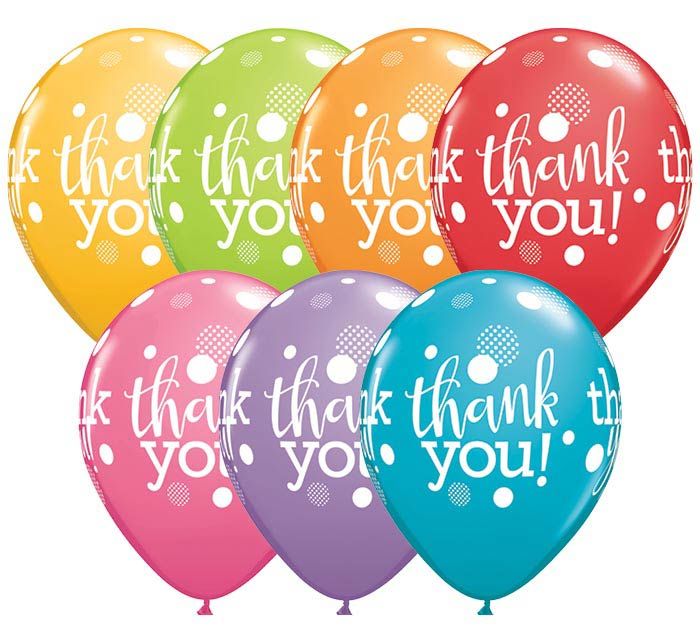 Latex Balloon- TY Dots