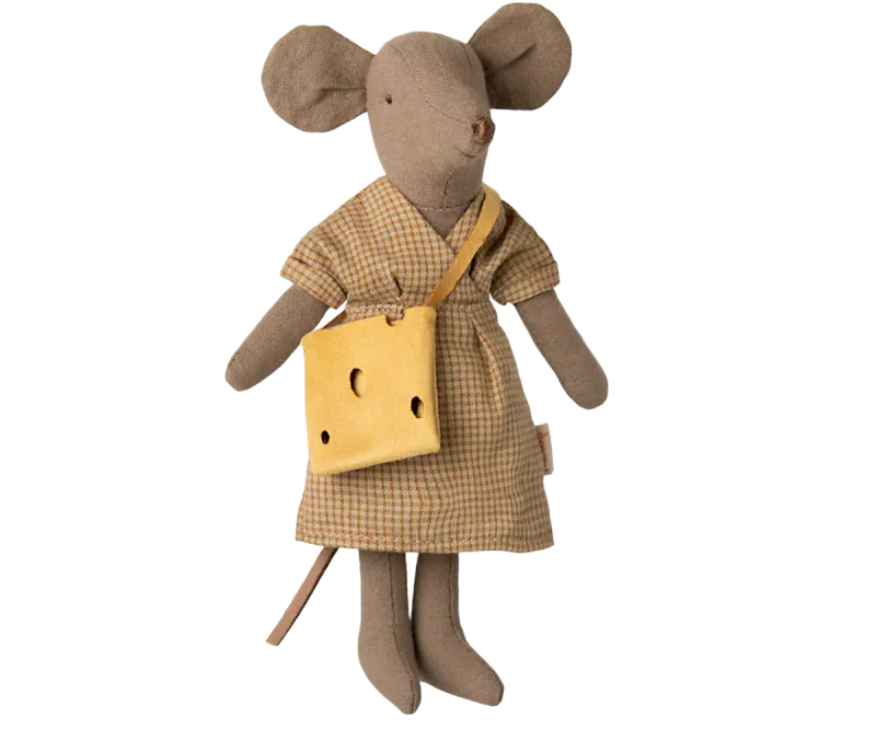  Maileg Dress and bag, Mum mouse