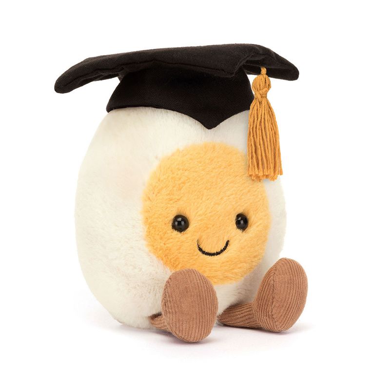 Jelllycat Amuseables Boiled Egg Graduation
