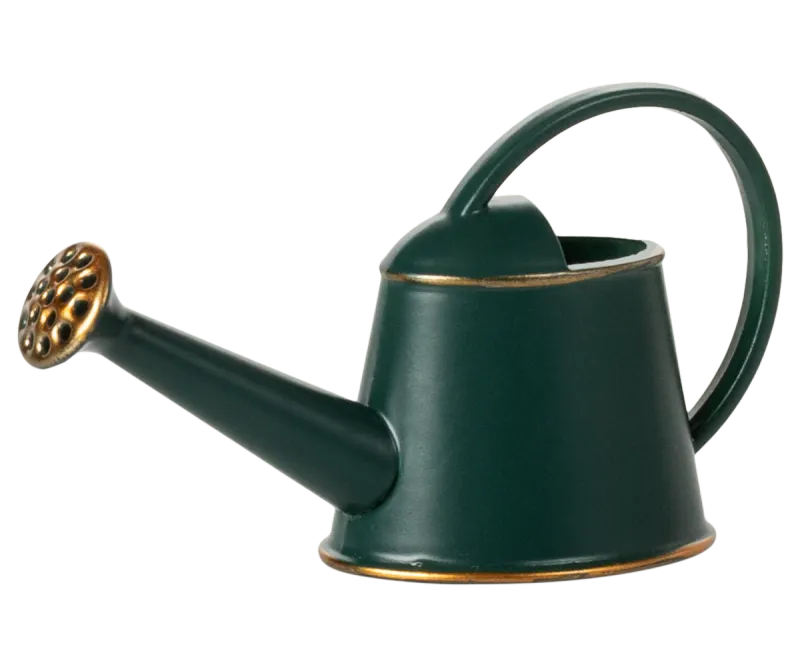 Maileg Watering can, Mouse - Dark green