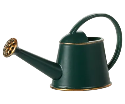 Maileg Watering can, Mouse - Dark green
