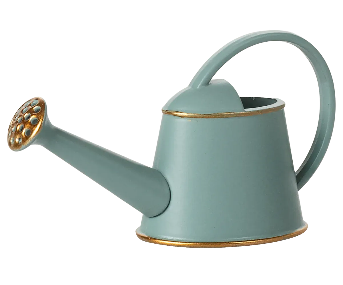 Maileg Watering can, Mouse - Light blue