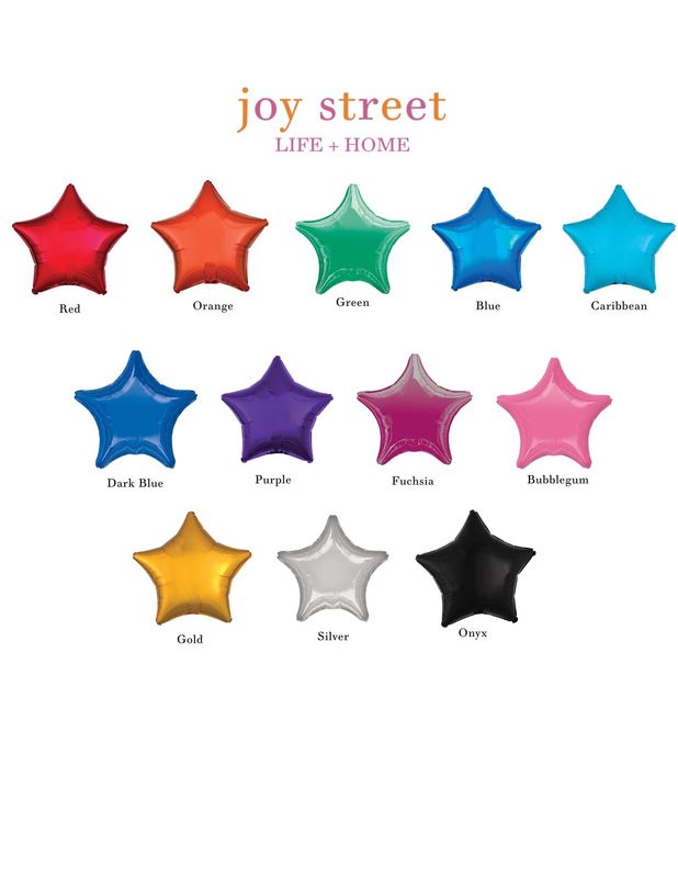 19&quot; Metallic Star Balloon