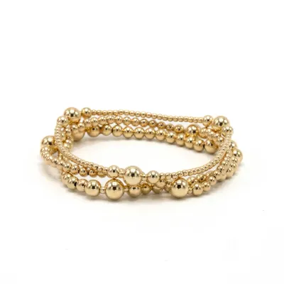 The Nantucket Collection 14k Gold- Filled Beaded Bracelets