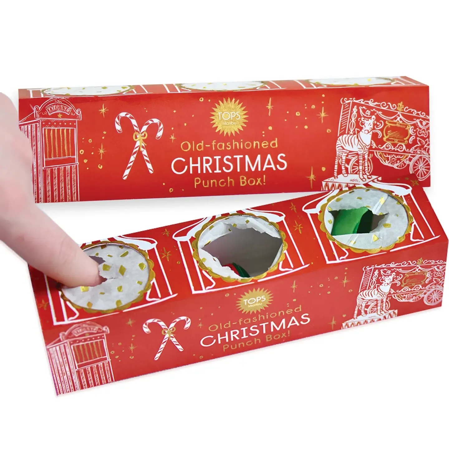 TM Old Fashioned Punch Box - Christmas