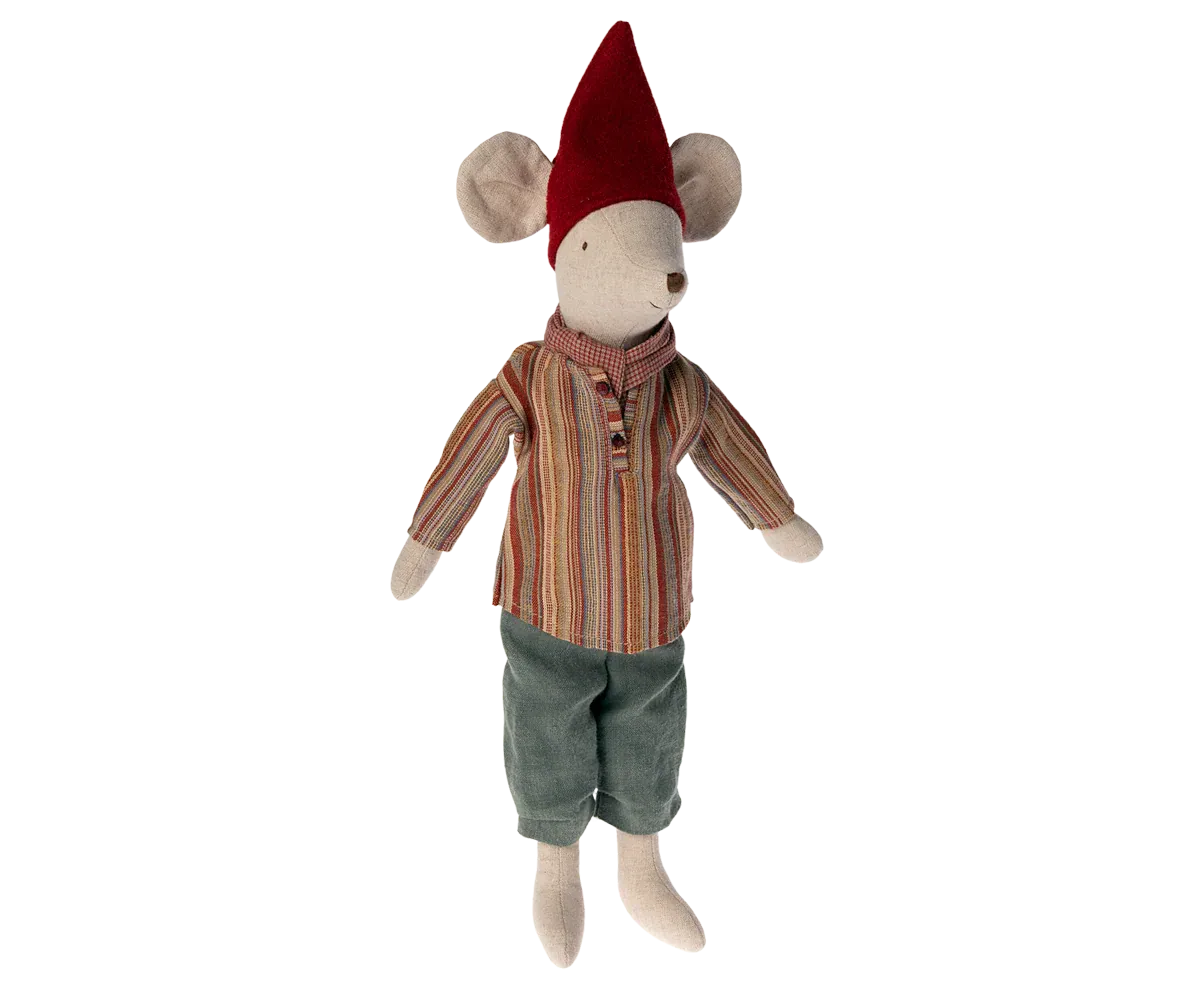 2 Maileg Christmas mouse, Medium - Boy