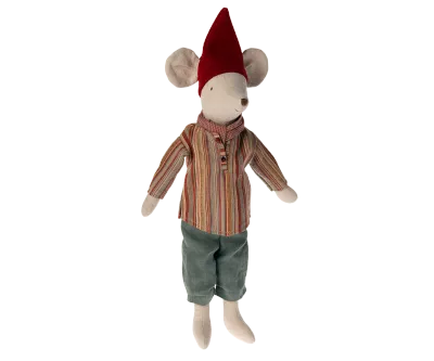2 Maileg Christmas mouse, Medium - Boy