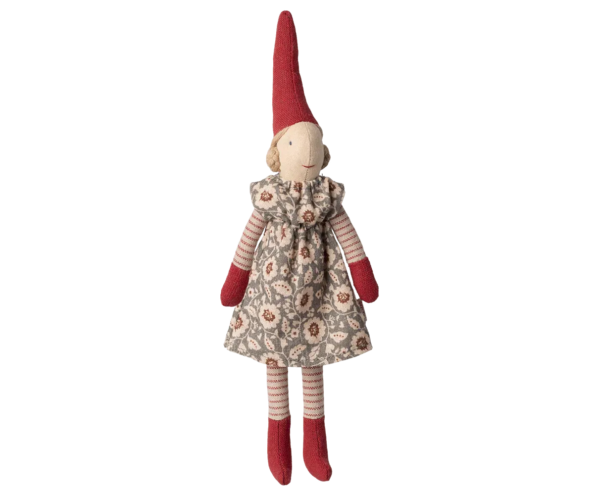 Maileg Pixy, Size 1 - Girl - Winter mint dress