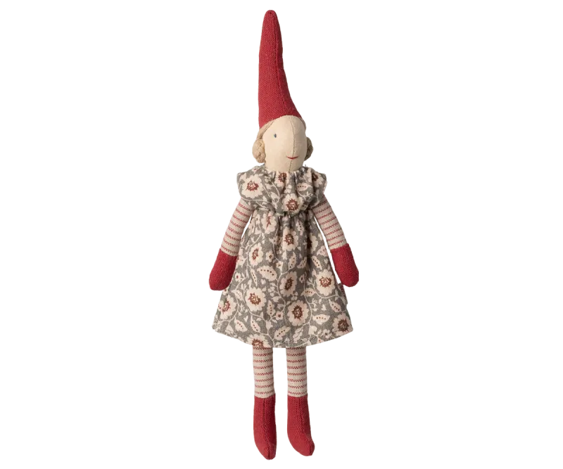 Maileg Pixy, Size 1 - Girl - Winter mint dress