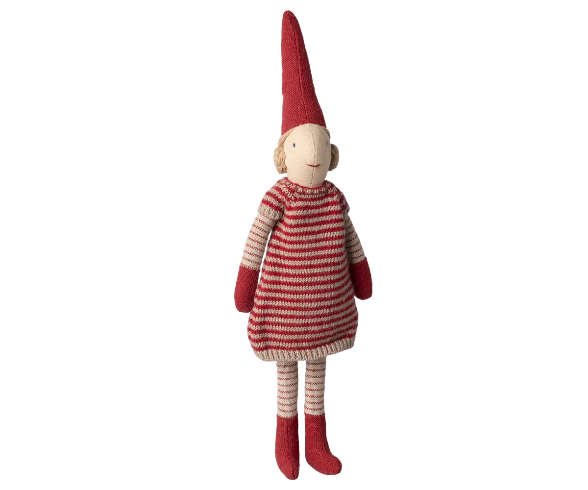 Maileg Pixy, Size 1 - Girl - Knitted dress