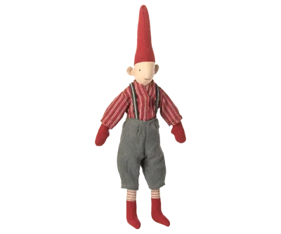 Maileg Pixy, Size 2 - Boy - Red shirt