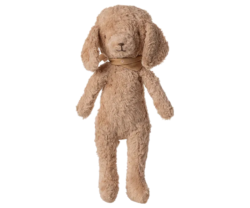 Maileg Poodle dog, Vintage plush - Dusty powder