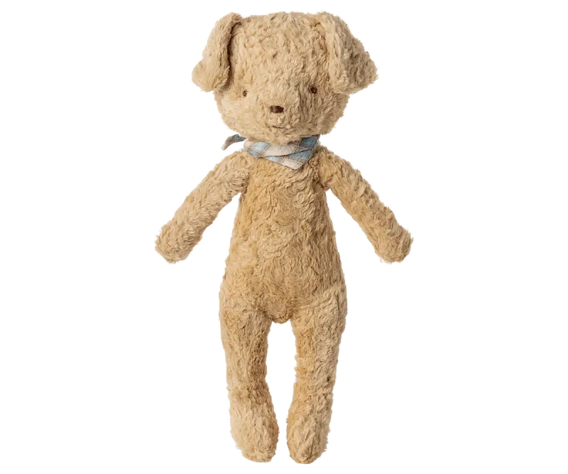 Maileg Dog, Vintage plush - Soft sand