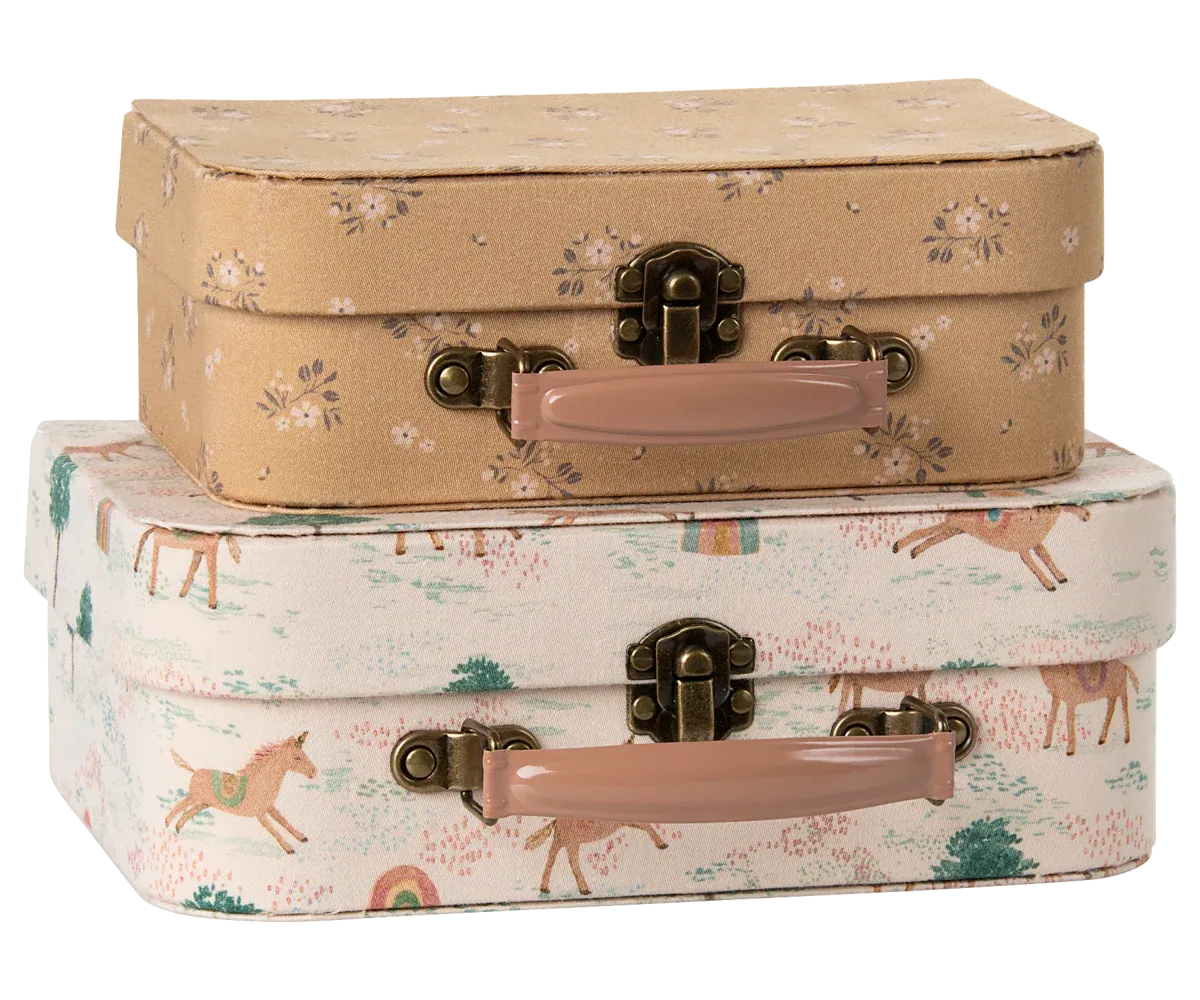 Maileg Suitcase set, 2 pcs - Unicorn