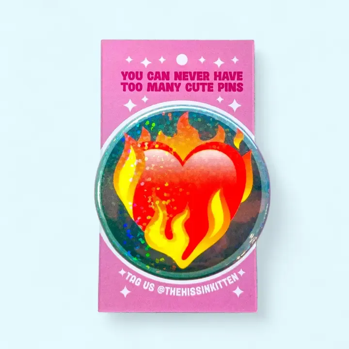 Showgirl Glitter Pin