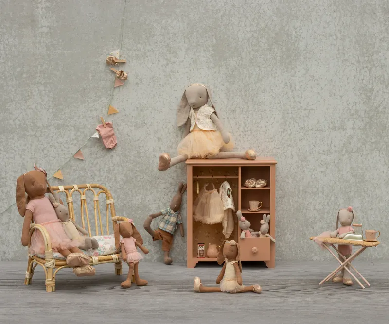 Maileg Wardrobe, Large - Dark powder