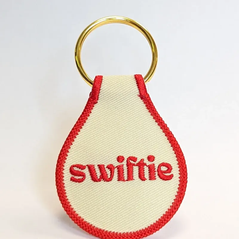 Embroidered Key Tag