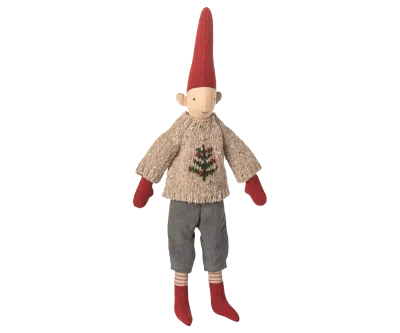 Maileg Pixy, Size 2 - Boy - Knitted sweater