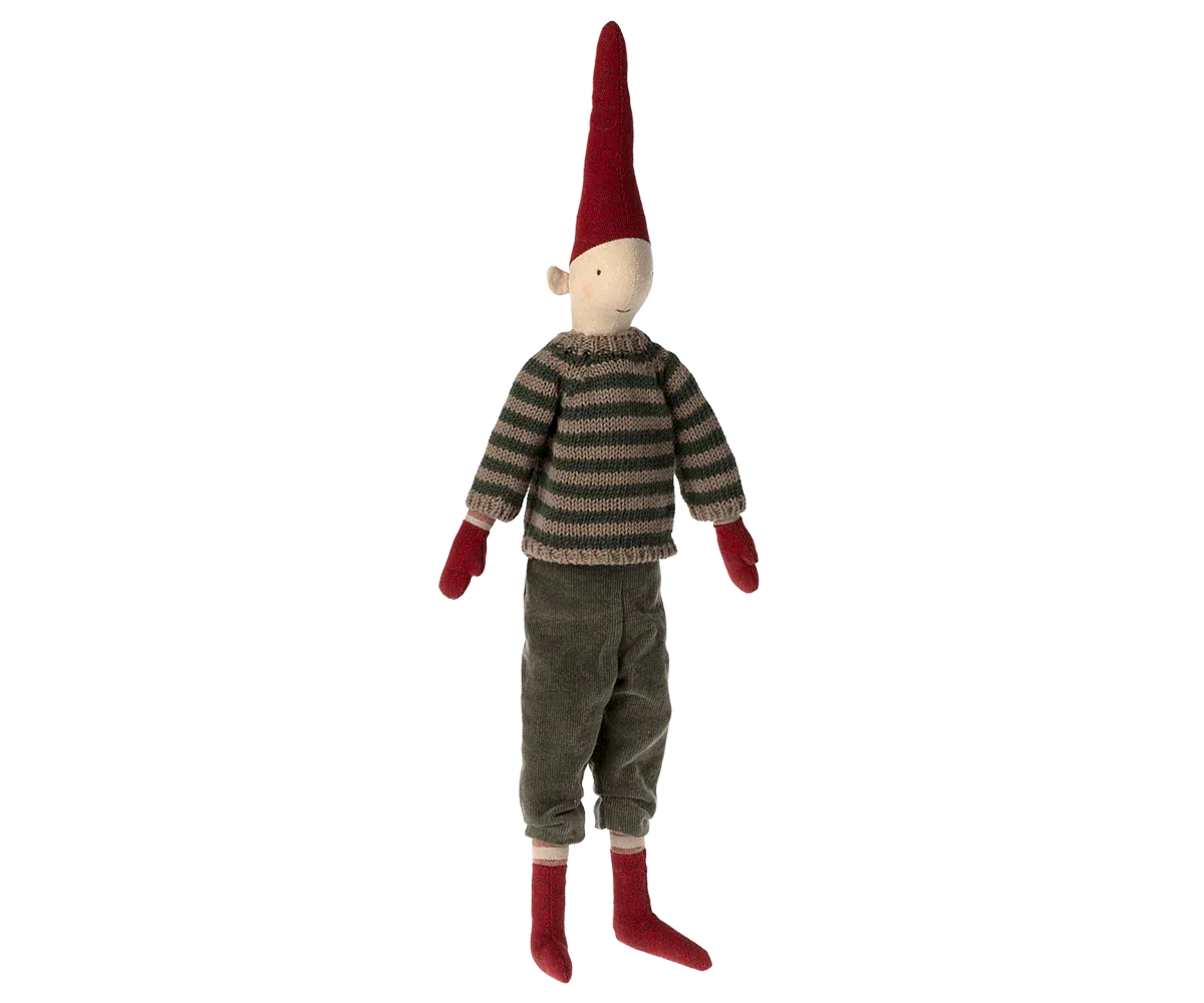 Maileg Pixy, Size 3 - Boy - Pants and knitted sweater