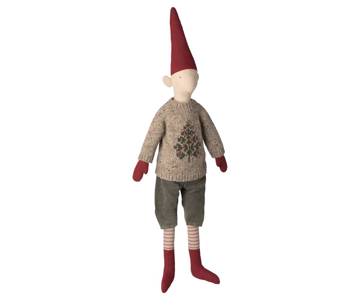 Maileg Pixy, Size 5 - Boy - Knitted sweater