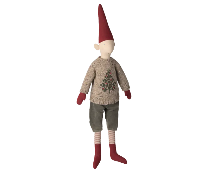 Maileg Pixy, Size 5 - Boy - Knitted sweater