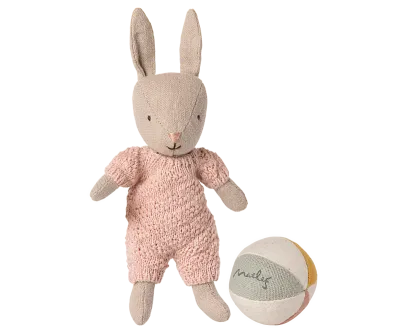 Maileg Rabbit set, Micro - Sand - Rose