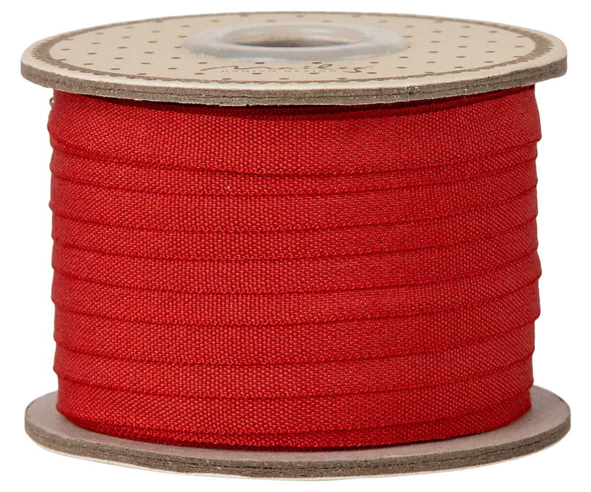 Maileg Ribbon, 25 m - Vintage red 