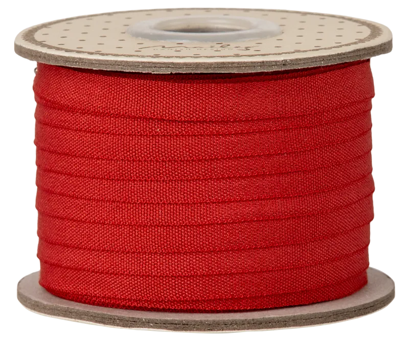 Maileg Ribbon, 25 m - Vintage red 
