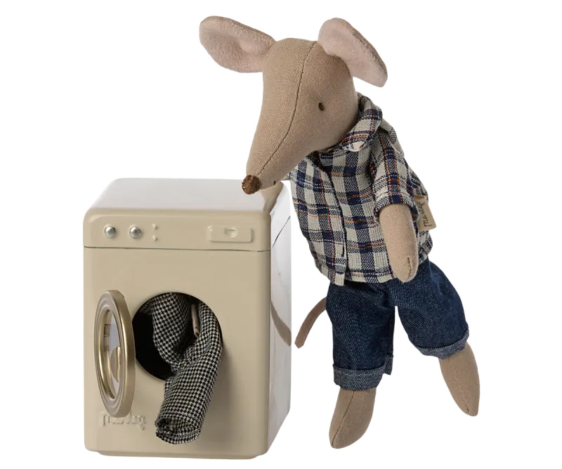 Maileg Washing machine, Mouse