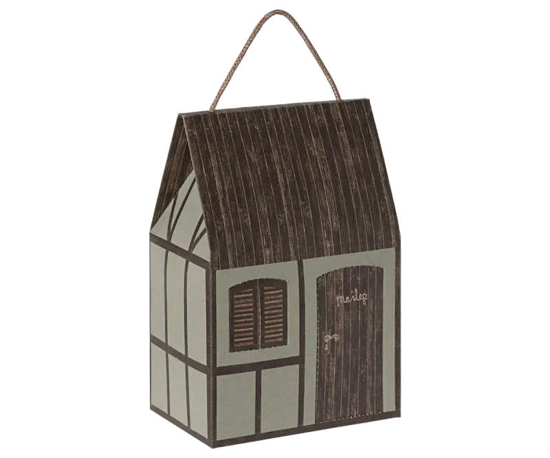 Maileg Farmhouse bag - Mint 