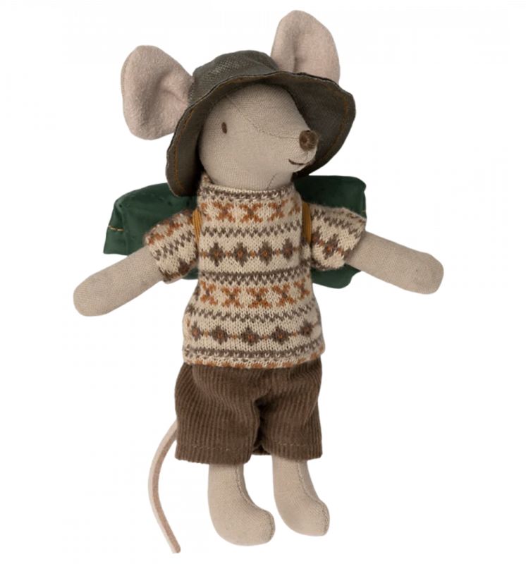 Maileg Hiker Mouse, Big Brother