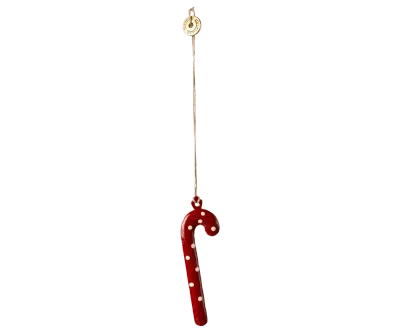 Maileg Metal ornament, Sugar cane - Dot