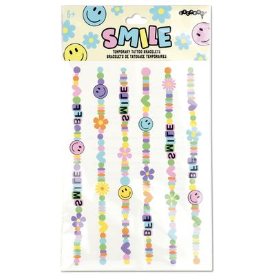 Iscream Smile Tattoo Bracelet Set
