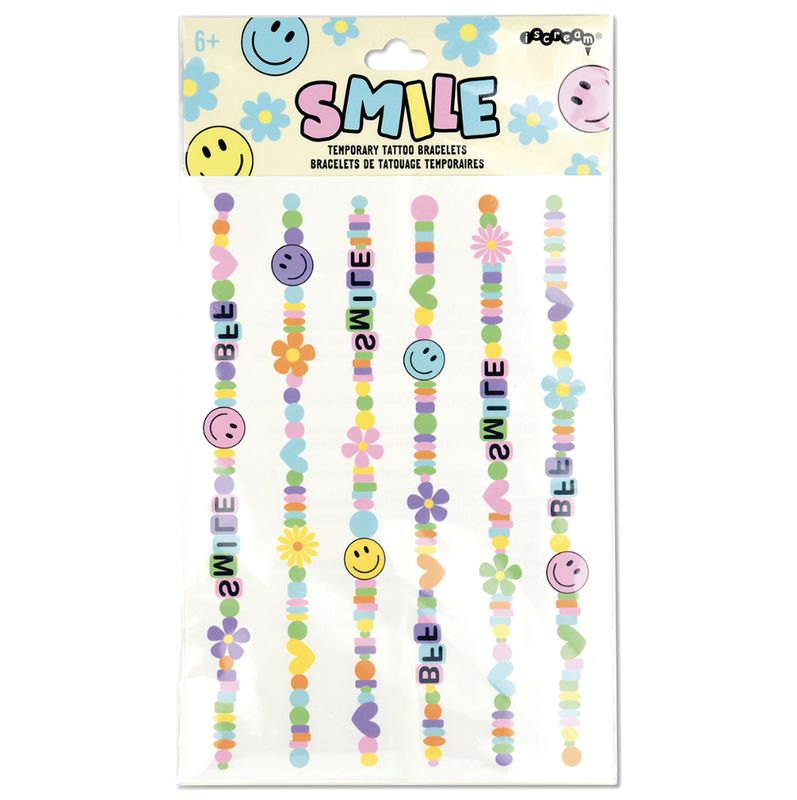 Iscream Smile Tattoo Bracelet Set
