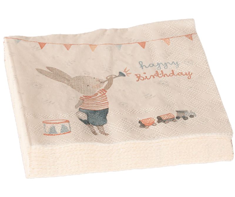 Maileg Napkin, Happy day