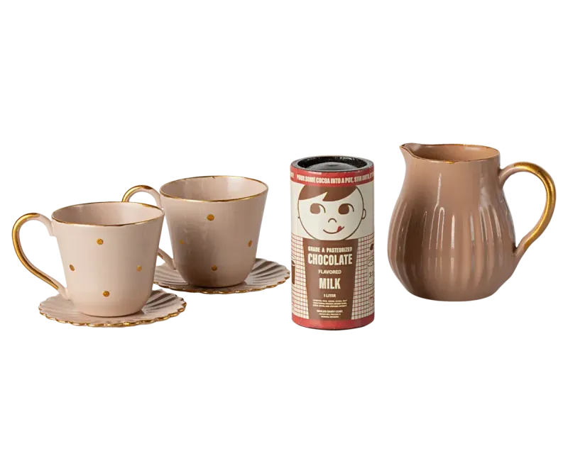 Maileg Hot chocolate set, Mini