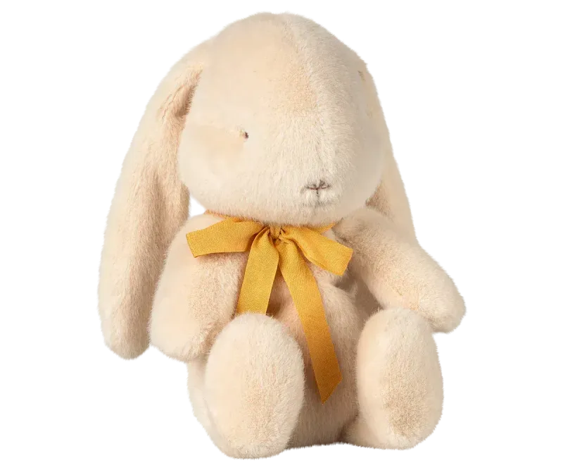 Maileg Bunny plush S Cream yellow ribbon